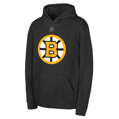 Boston Bruins Outerstuff Youth Primary Logo Pullover Hoodie - Black